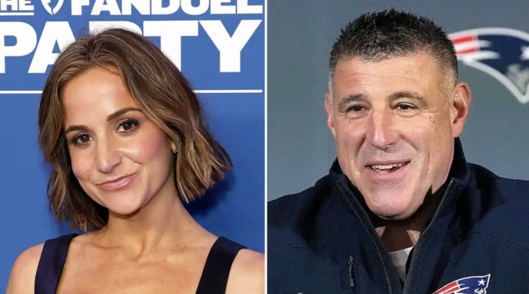 Dianna Russini and Mike Vrabel
